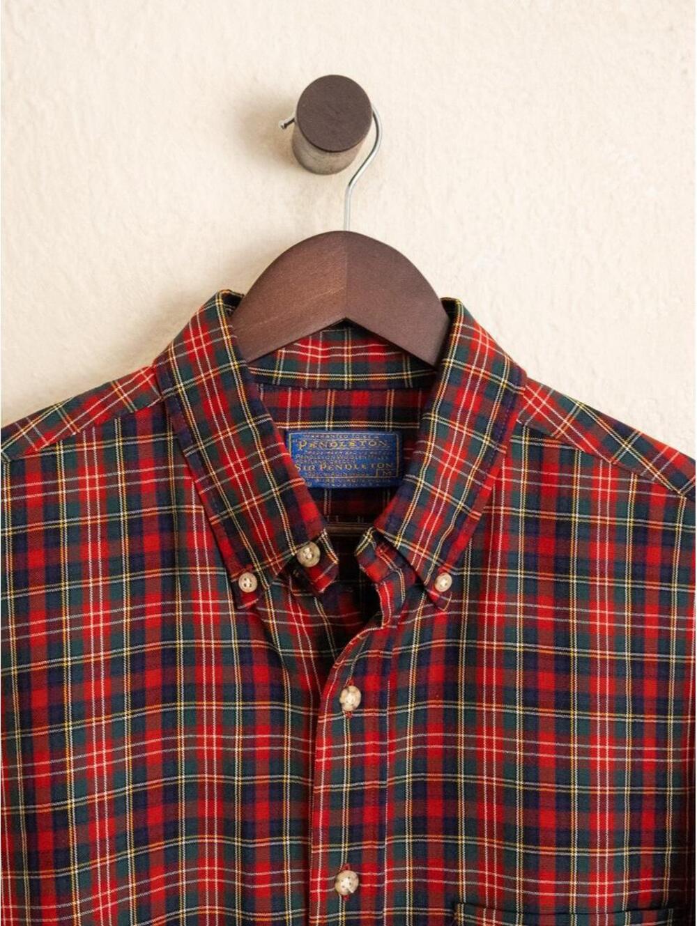 Pendleton Tartan Plaid Button Down Shirt